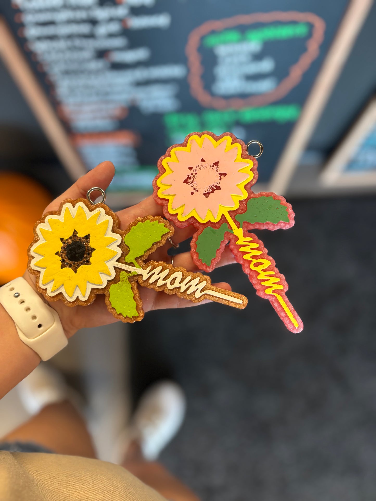 Mom flower freshie
