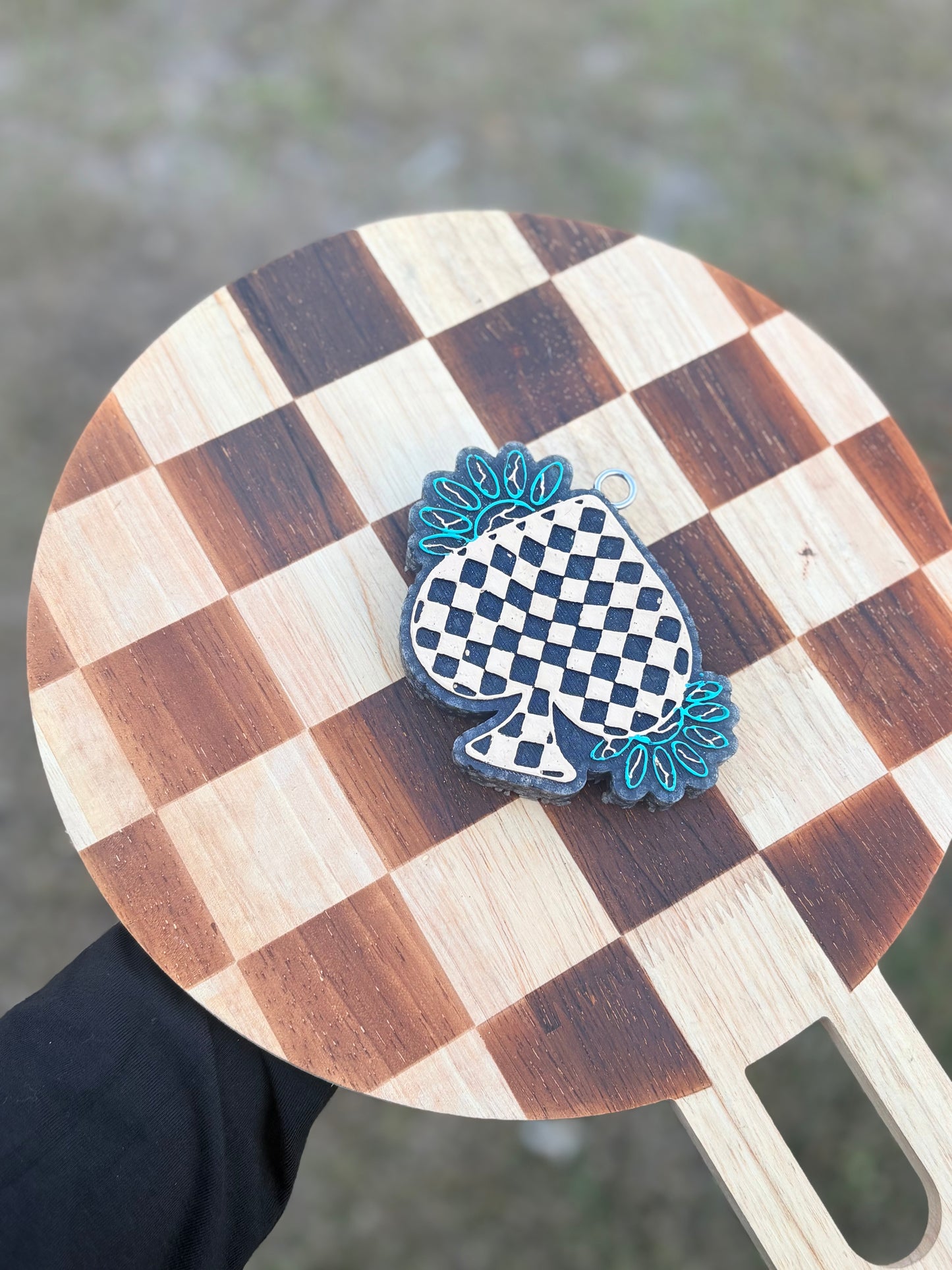 checkered ace freshie
