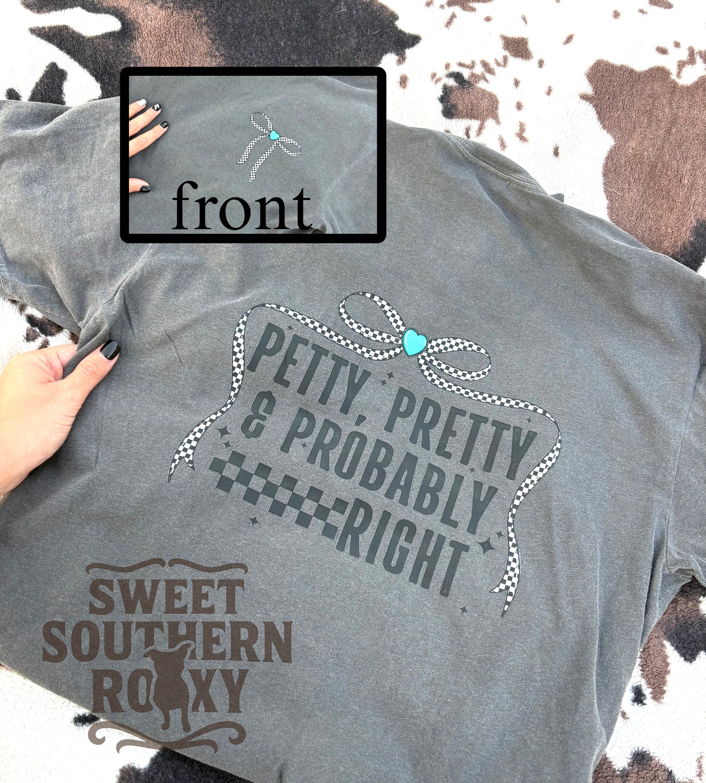 petty + pretty tee