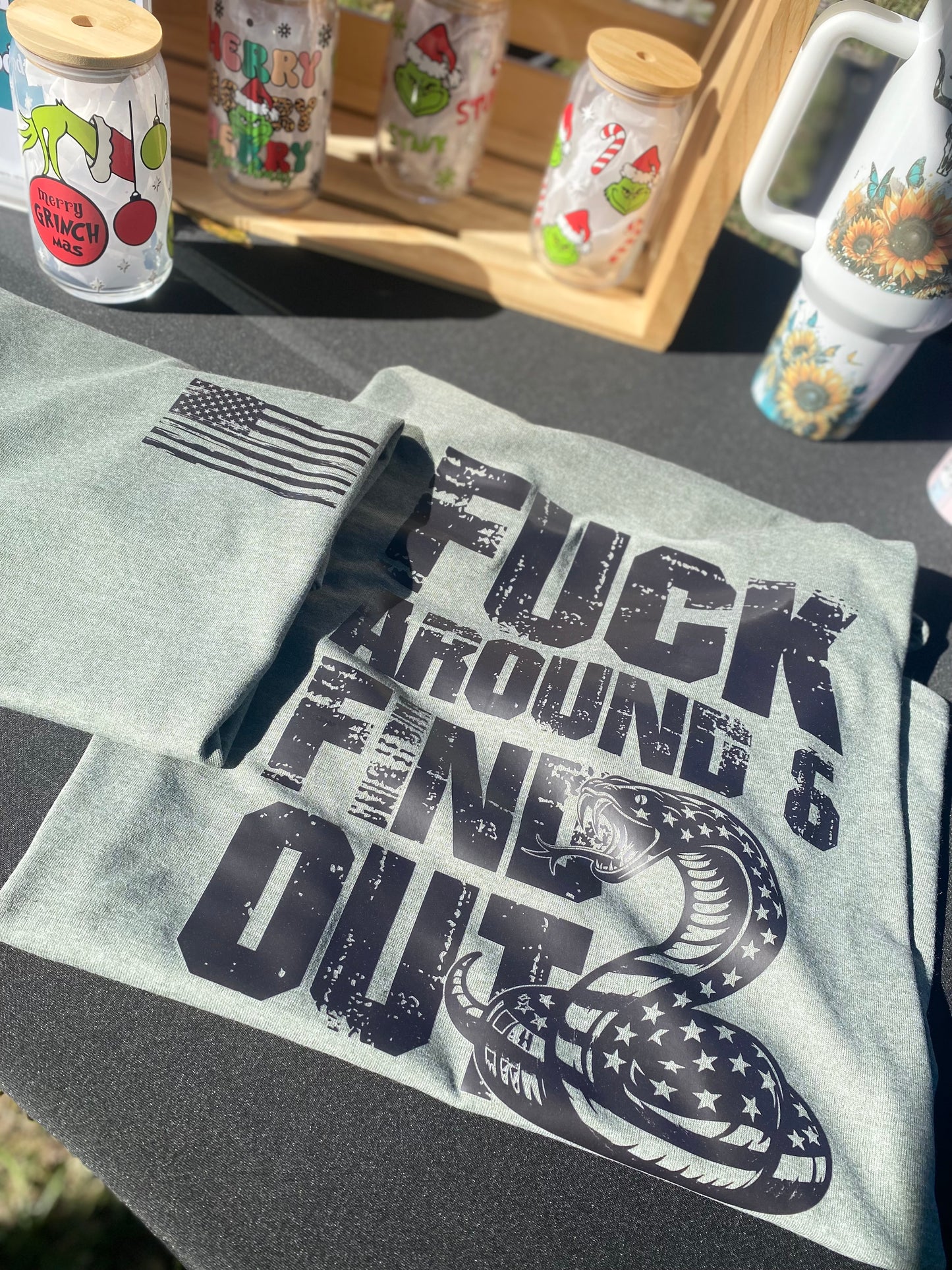 F around tee